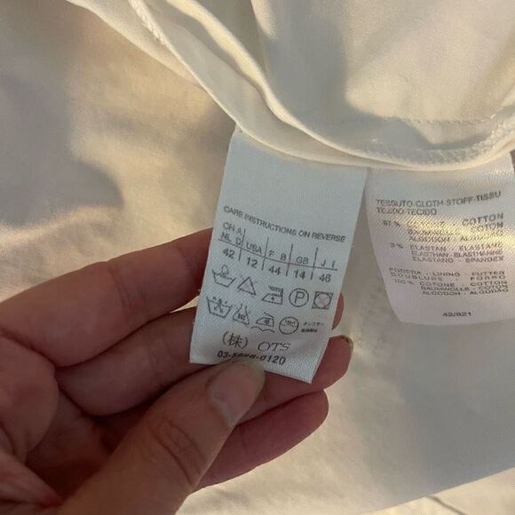 MaxMara Lycra lightweight white jacket - Picture 10 of 11